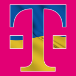 T-Mobile Ukraine Flag Logo