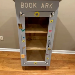 Book Ark decorated with flowers and butterflies