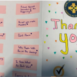 Student Thank You card