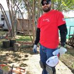 With the help of Lowe's Heroes volunteers and a Keep America Beautiful/Lowe's Community Partners Grant, Keep Dallas Beautiful created outdoor living spaces at 23 fire stations in Dallas neighborhoods in the fall of 2017.