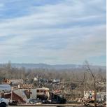 Tornado destruction in Dawson Springs, Kentucky