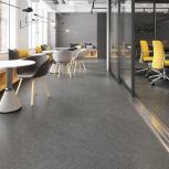 Grounded from Mohawk Group's Pivot Point enhanced resilient tile collection