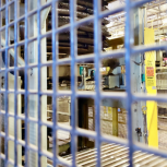 Medicago mix getting palletized during production