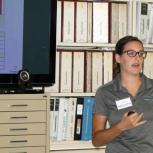 Sophie Justinak worked as an intern before becoming an entry-level engineer at Nekoosa Mill.