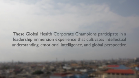 Global Health Corporate Champions Have Openings Available for February Cohort