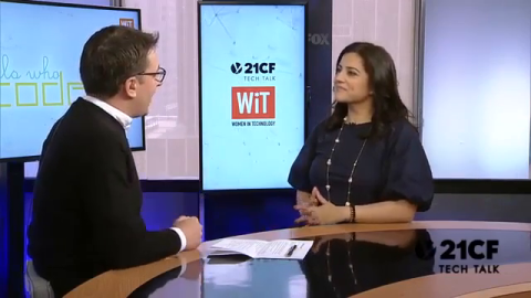 21CF Partners with Girls Who Code to Help Cultivate the Next Generation of Female Tech Talent