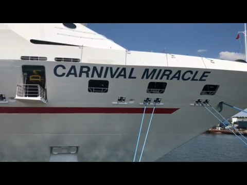 Carnival Cruise Line Salutes Military Couples Aboard Carnival Miracle at Port Tampa Bay