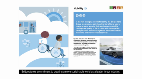 Bridgestone Group’s Sustainability Report Details Environmental Success and Reports on Strengthened Sustainable Procurement Practices, Including Human Rights Protection 