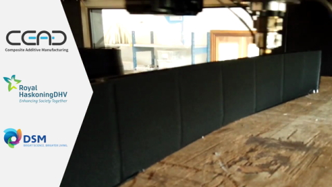 Royal HaskoningDHV, CEAD and DSM Additive Manufacturing Design First Lightweight 3D Printed Bridge