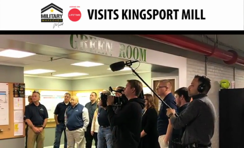 “Military Makeover” Series From Lifetime TV Visits Kingsport Mill