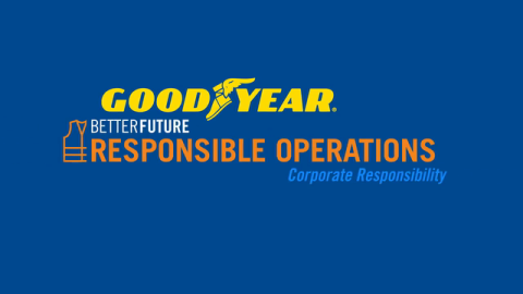 Goodyear Better Future: Responsible Operations