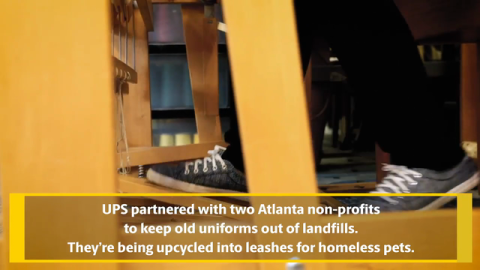 UPS News | UPS Teams With Atlanta-Area Organizations To Give Old Uniforms New Life