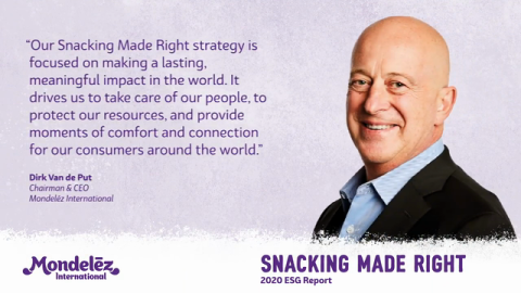 Mondelēz International Progresses ‘Snacking Made Right’ Agenda Towards 2025 ESG Targets