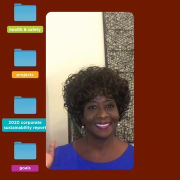 Janet is Working on Health and Safety at Chevron