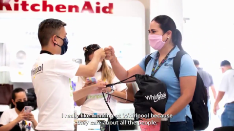 Whirlpool Converts it's Nuevo Leon, Mexico, Facility Into a Vaccination Center
