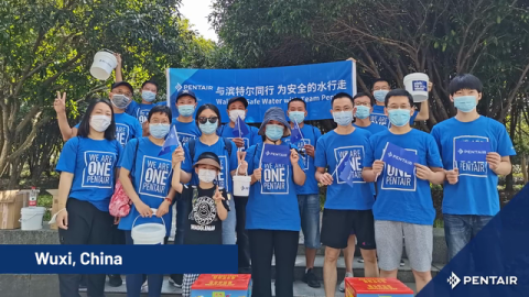 Team Pentair Walks to Provide Safer Water