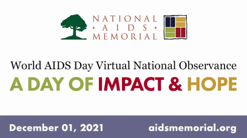 Gildead Sciences Is Proud to Be a Presenting Partner of National AIDS Memorial's World AIDS Day: December 1, 2021