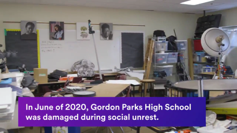 Rebuilding a Community: 3M and Heart of America Help Damaged Gordon Parks High School Thrive