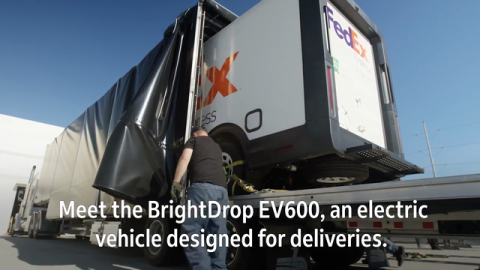 Charging Ahead: FedEx Receives First All-Electric, Zero-tailpipe Emissions Delivery Vehicles from BrightDrop
