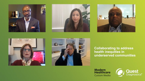 Quest Convened Top CEOs to Address Health Inequities in Underserved Communities in Modern Healthcare Webinar