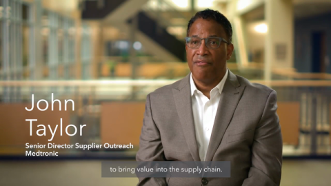 Zero Barriers:  Medtronic Supplier Diversity Efforts Go Global