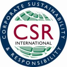 CSR International logo