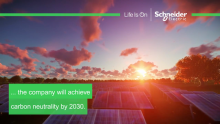 VIDEO: Accelerating Schneider Electric’s Transition to Carbon Neutrality