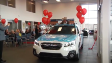 VIDEO | Subaru of America Donates 50 Vehicles to Meals on Wheels