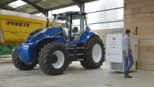 New Holland Agriculture Works to Combat Climate Change By Developing Methane Powered Concept Tractor