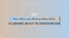 Booz Allen’s Courageous Conversations: The Role of Male Allies in the Workplace