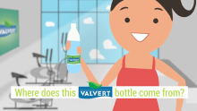 VALVERT launches 100% recycled plastic bottle