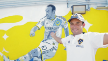 LA Galaxy Unveil Mural Honoring Landon Donovan at Bonita Street STEAM Academy in Carson, Calif.