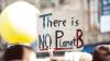 "There is no Planet B" sign