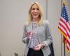 Rockwell’s Mary Burgoon with a Veterans in Business Award from the Milwaukee Business Journal. 