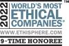 2022 World's Most Ethical Companies 9-Time Honoree WWW.Ethisphere.com