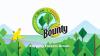 Bounty logo over an artistic representation of a forest with "Keeping Forests Green"