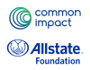 common impact and allstate foundation logos