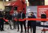 From left: TCAT Nashville diesel technology student Jonathan Ellis (holding ribbon on left), Deepak Gupta of Cummins, TCAT Nashville President Nathan Garrett, Tosin Tomori of Cummins, Tennessee Board of Regents Members Emily Reynolds and Joey Hatch