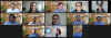image of zoomcall with different people's screens