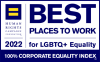 HRC Corporate Equality Index 2022 Best Places to Work for LGBTQ+ Equality Logo
