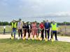 groundbreaking group with shovels 