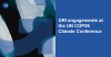Banner image reading "GRI engagements at the UN COP26 Climate Conference" 