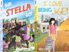 On the left: "Go Stella Go!," a book about girls defying expectations by Peter Ndiwa and NABU, written in partnership with Girl Rising. On the right: In the U.S., NABU and HP are supporting marginalized voices in the Asian-American community with the publication of “ I Love Being Me!," co-authored by Jessica Michibata. 