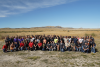 group of native americans in desert