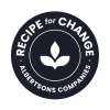 "Recipe for Change - Albertsons Companies" badge