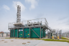 The West New Territories Landfill Gas Power Station in Hong Kong utilises the landfill gas produced at the site for power generation.