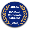 3BL Media 100 Best Corporate Citizens badge