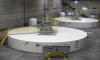 large industrial tank in a cement room