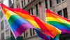 Rainbow Pride flags