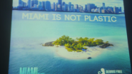 Bacardi Supports "Miami Is Not Plastic" Campaign Launch